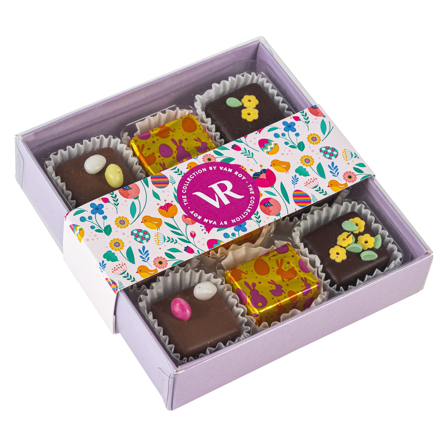 Easter themed chocolates in 9pc gift box - 12 x 120g