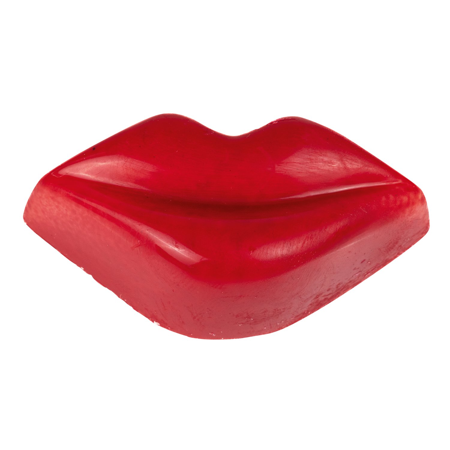 Lips -  coloured white choc with raspberry ganache 13g - 1.25kg