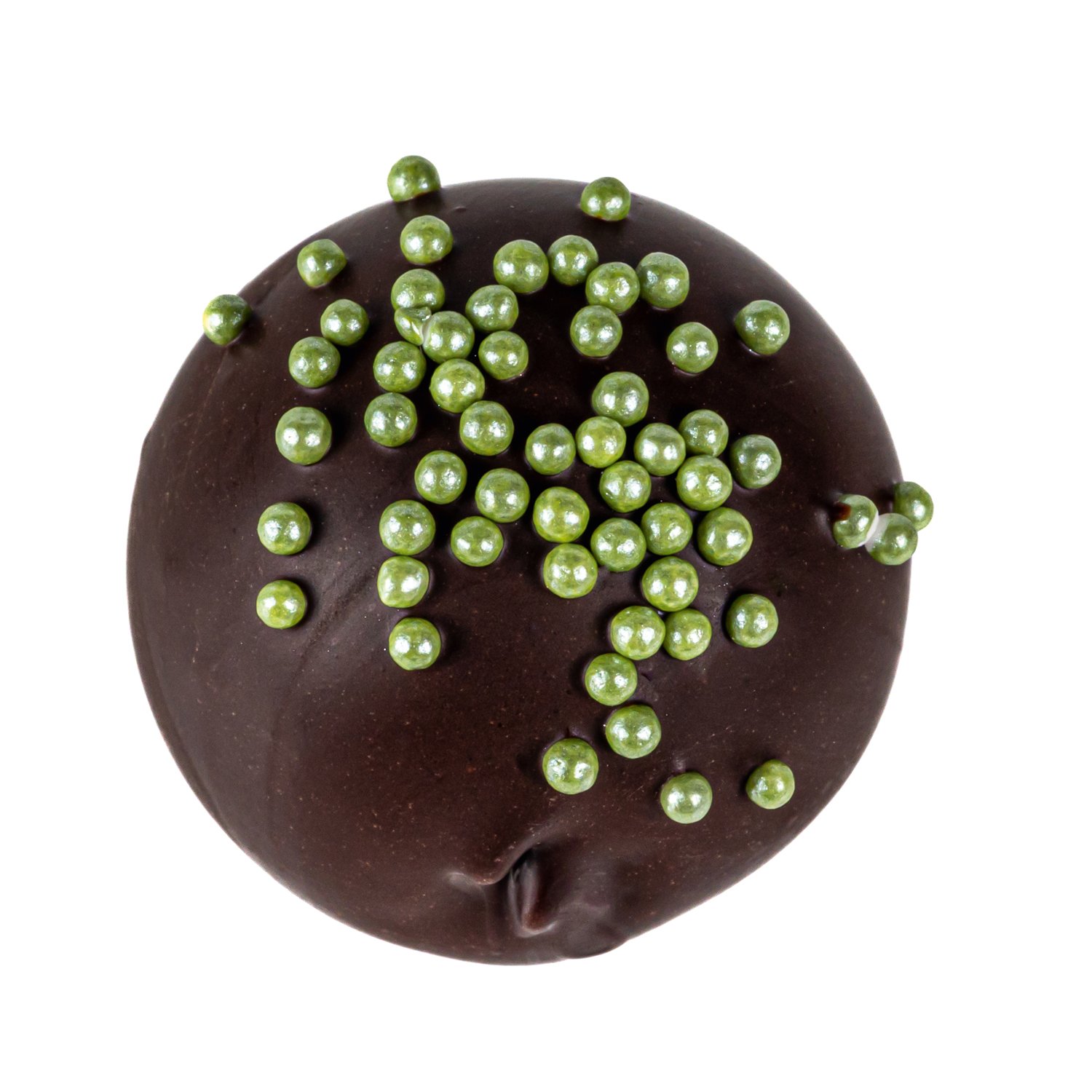 Lime truffle - flavoured oatmilk ganache in dark chocolate 12.8g  - 1.26kg