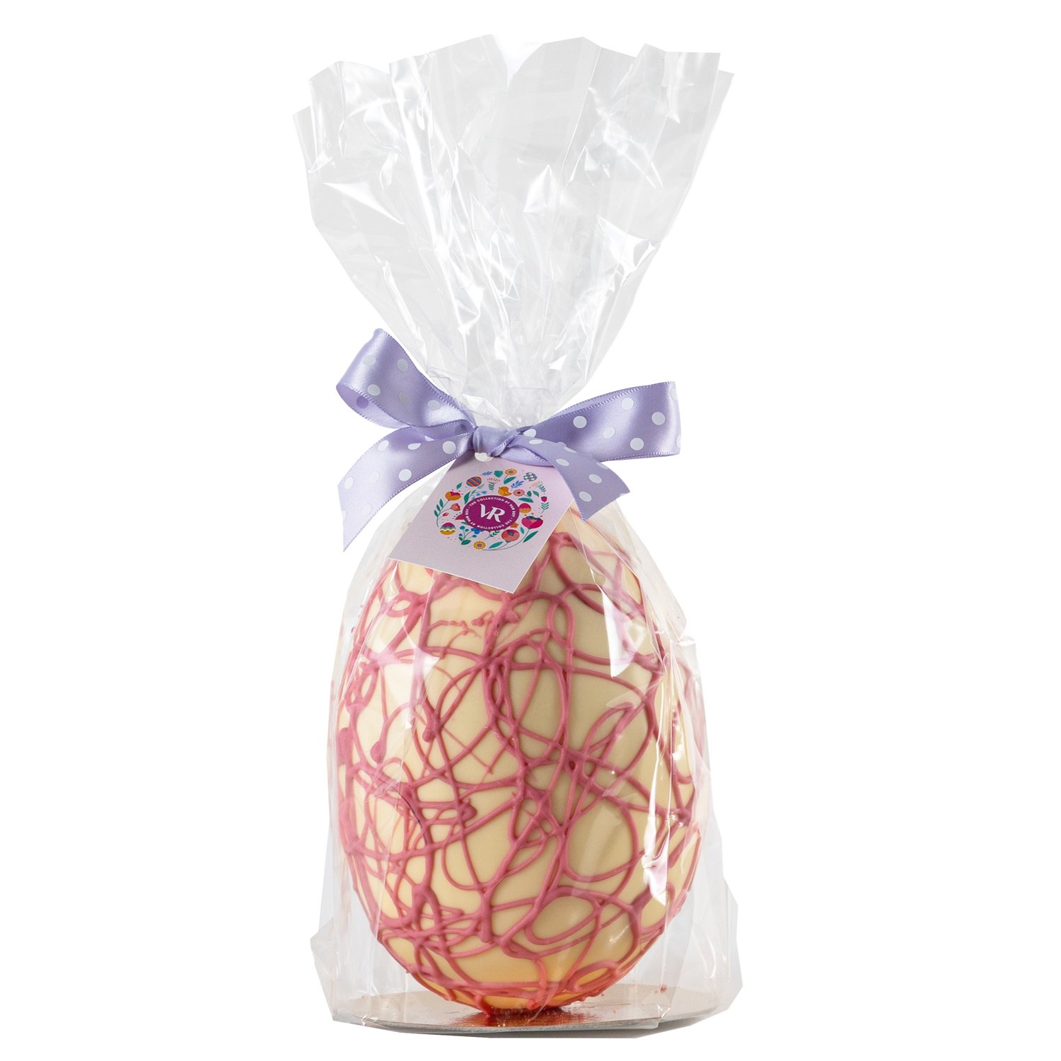 Squiggles assd choc hollow Easter eggs in gift bags 16cm - 12 x 250g