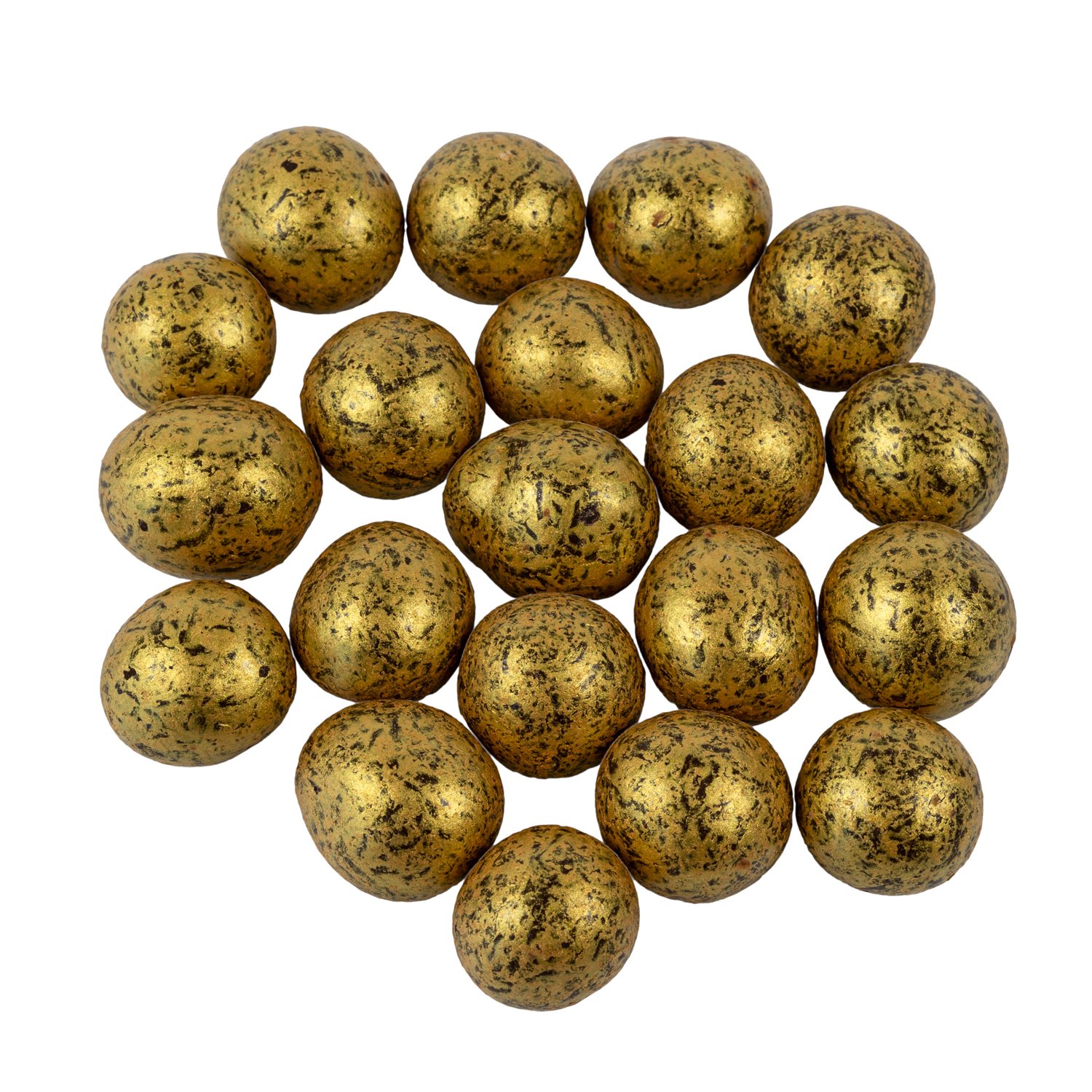 Les Perles Winter Golden - toasted hazelnut in dark chocolate gold - 1kg